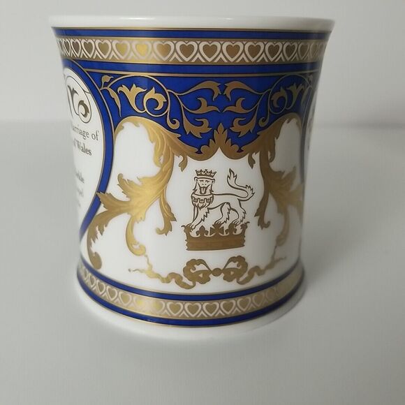 Dunoon Harry & Meghan Wessex Royal Wedding 2018 Collectors Mug Bone China 22K - Picture 6 of 9